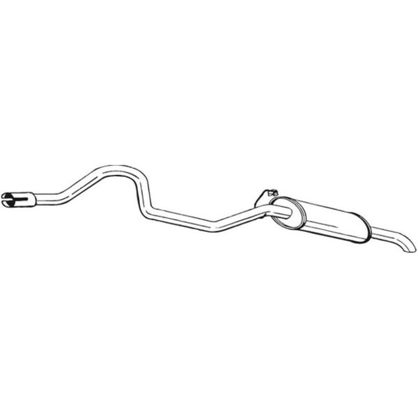 Bosal EndschalldäMpfer SchalldäMpfer FüR Land Rover Discovery I 286-069-image