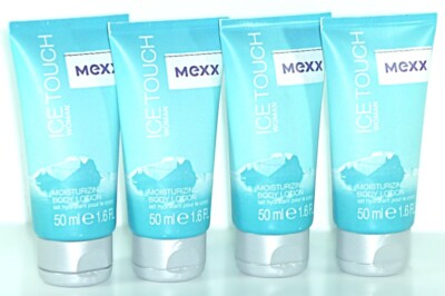 4 x Mexx Ice Touch Woman 50 ml Body Lotion = 200 ml