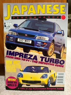 Japanese Performance Mar/Apr 2000 Issue 3 Impreza Turbo From WRX to P1