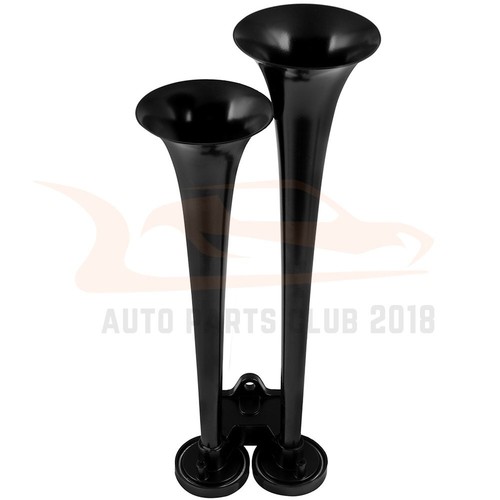 12V 148DB Dual Trumpet Truck Horn Dual Compressor Kit Van Train Car Truck Boat - Picture 3 of 6