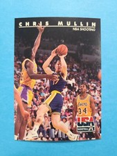 CHRIS MULLIN 1992 SKYBOX TEAM USA BASKETBALL CARD # 62 E9008