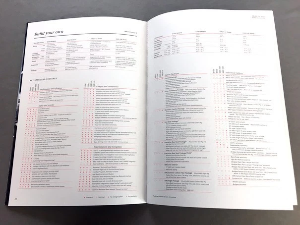 2018 Mercedes Benz S-Class S63 S65 AMG S560 S450 40-page Car Brochure Catalog - Image 4 of 4