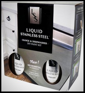 Kitchen Appliance Paint Kit Stainless Steel Stove Range ...