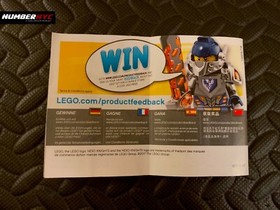 2017 Lego Nexo Knights Instruction Manual Only Booklet Guide Book 70366