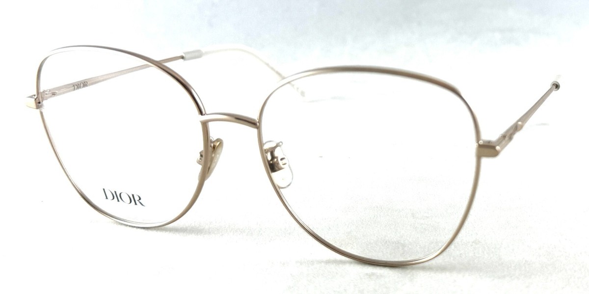 メガネ DIOR Woman Optical frames Rose Gold CDIORO B1F e000 Glasses Dior CDiorO B1F Frame color Rose gold