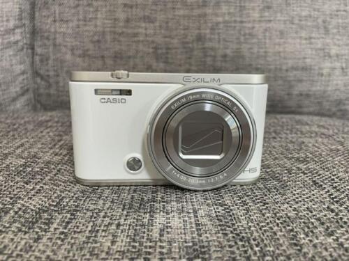 CASIO EXILIM EX-ZR4000 WE Digital Camera Wide Angle 19mm Animation Video White - 第 1/1 張圖片