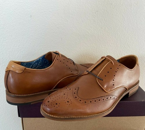Murphy Milliken Leather Wingtip Shoes 