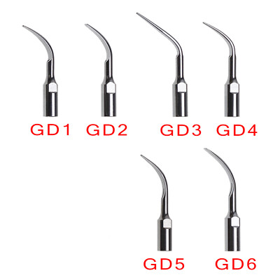 10PCS USA Dental Ultrasonic Perio Scaler Scaling Tips fit DTE Satelec GD1-GD6