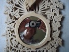 Vintage Intricate Victorian Sawed *GOD BLESS OUR HOME* Wood Wall Plaque 16” x 9" — photo 3
