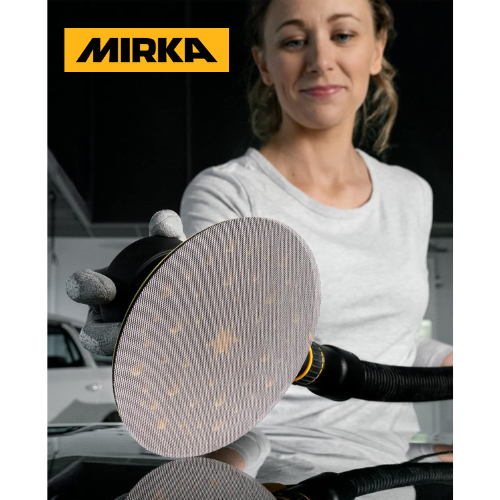 Mirka Abranet 125mm Sanding Discs P400 Grit 50 Pack for Dust-Free Sanding