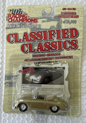 Racing Champions Classified Classics 58 Porsche Convertible Issue #14