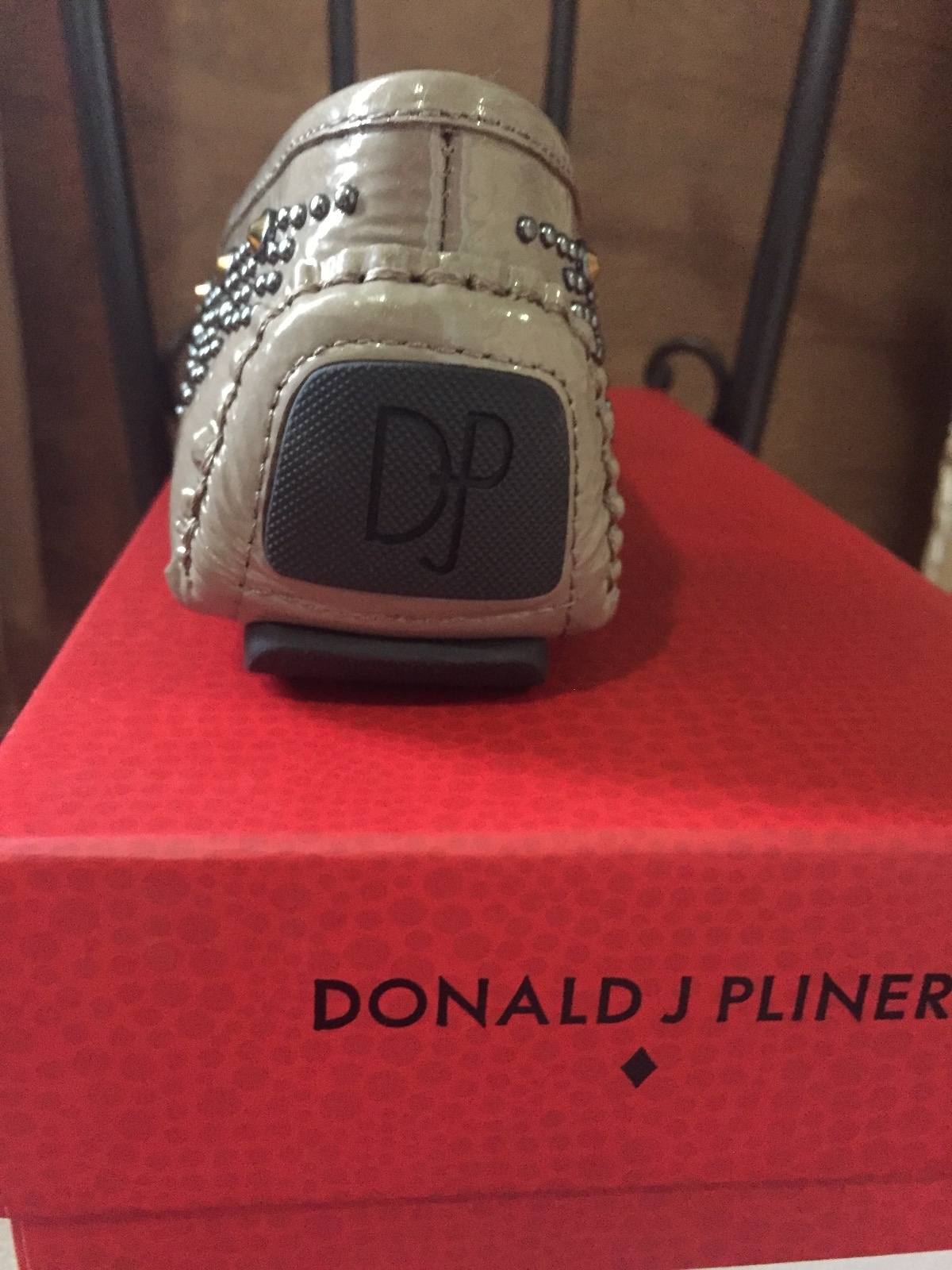 New New New Donald J Pliner Uma Patent Leather Studded Loafers 6d8de1 New New New Donald J Pliner Uma Patent Leather Studded Loafers 6d8de1