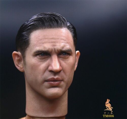 Figuras modelo de héroe de 1/6 Tom Hardy Gangster cabeza de hombre ajuste 12" hágalo usted mismo Hot Toys - Imagen 2 de 13