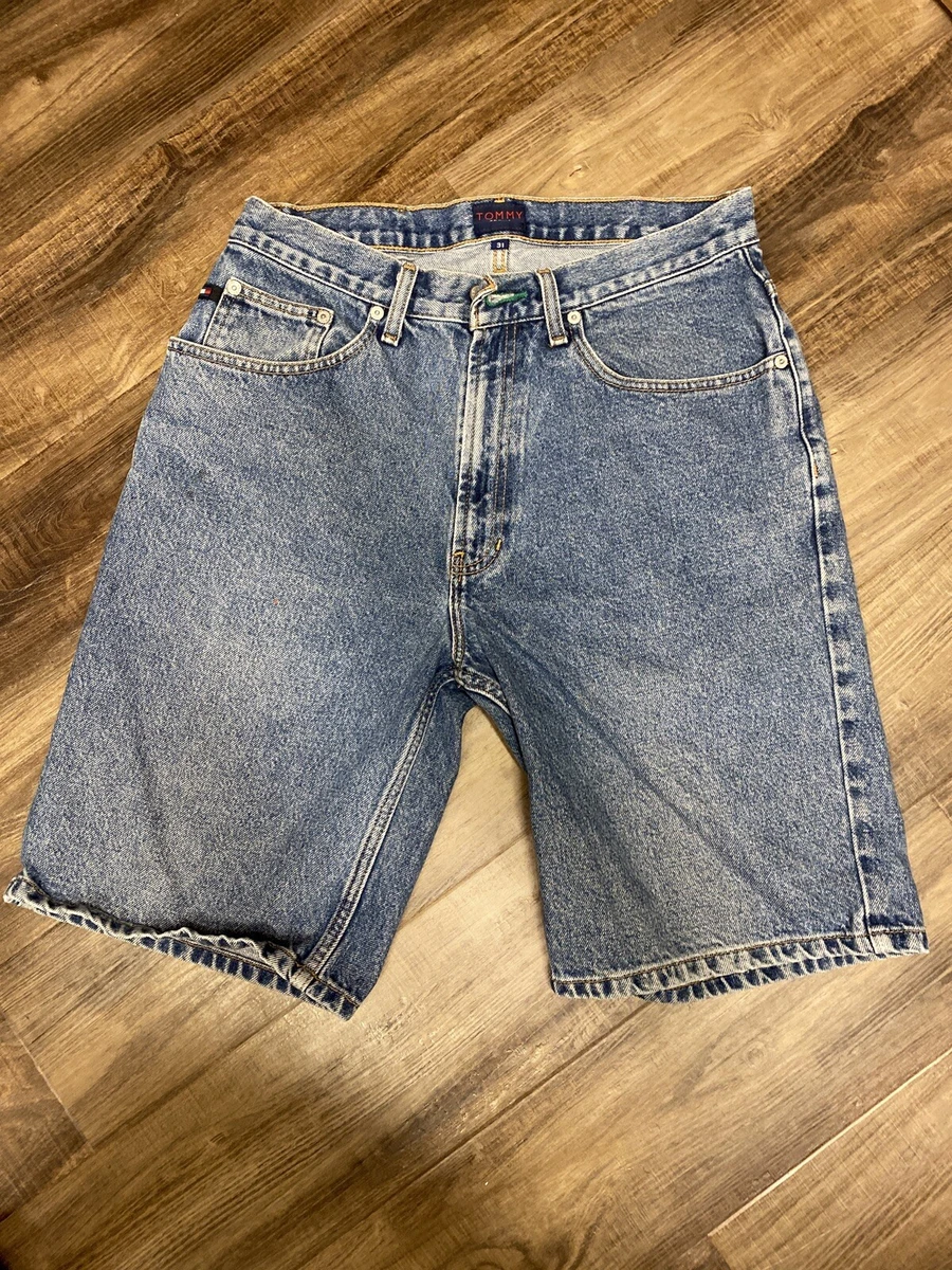 Tommy hilfiger mens denim shorts cheap