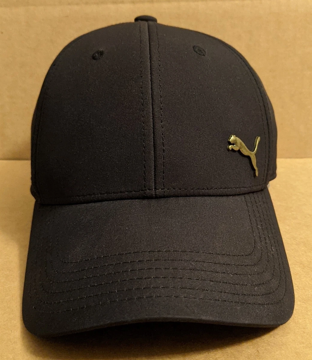 Black and gold pumas hat cheap