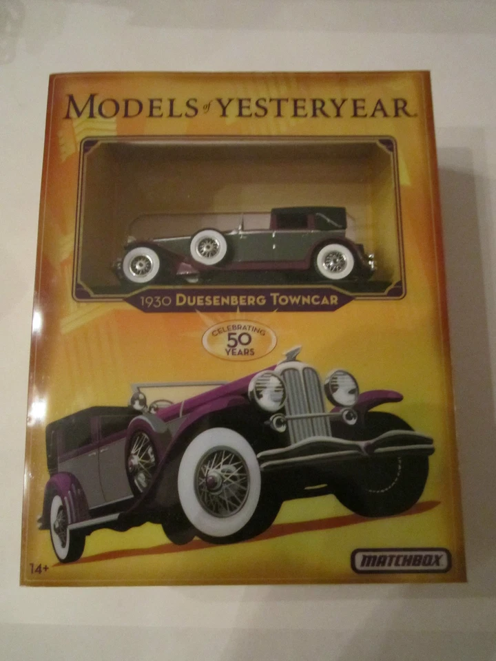 (4) M B MODELS OF YESTERYEAR CARS:'37 CORD 812, DUESENBERG, ZEPHYR, FORD MODEL T - Image 4 of 4