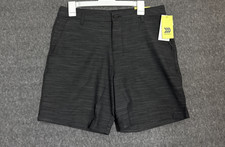 All In Motion Men's Golf Shorts 7" Inseam Black Size 32