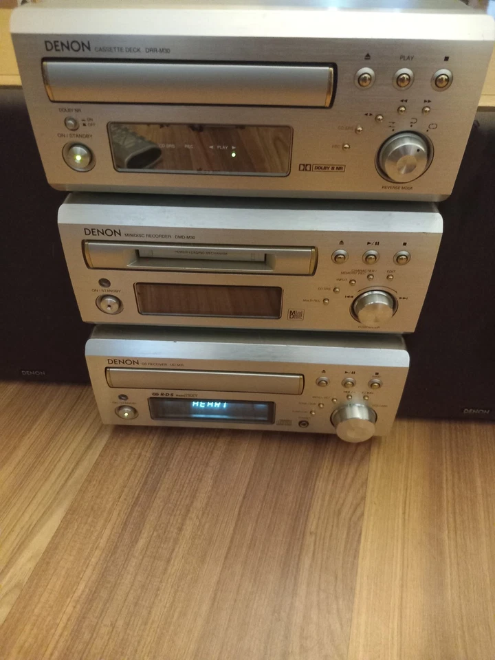 Denon UD-M30 DMD-M30 DRR-M30 with SC-M50 Speakers and RC-877 Remote - Image 2 of 4