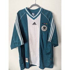 Germany 1998 Away Jersey XL Adidas Vintage Soccer Football Shirt DFB