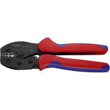 Knipex PreciForce 97 52 33 Crimpzange Unisolierte Rohrkabelschuhe, Unisolierte