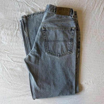 Vintage Y2K Tommy Hilfiger Light Wash Denim Straight Leg Blue Jeans 30W x 30L