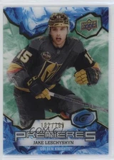 2021-22 Upper Deck Ice Ice Premieres Green /799 Jake Leschyshyn #214 Rookie RC