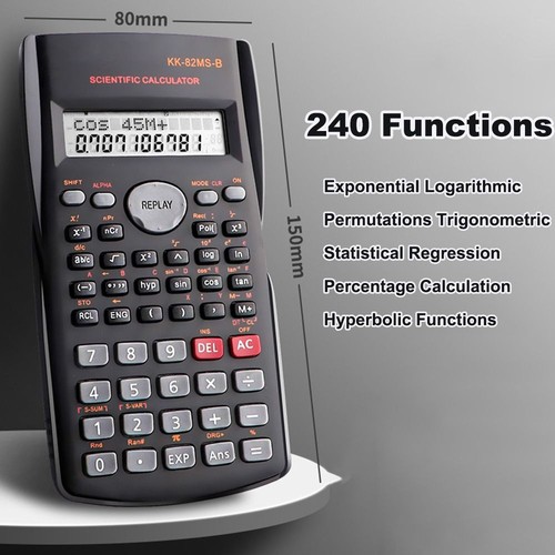 Standard Engineering Scientific Calculator for Student and Teacher - Photo 4/12