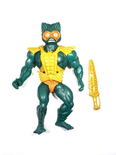 He-Man Masters of the Universe MOTU Vintage MER-MAN Complete Mattel