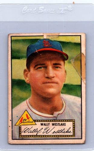 Wally Westlake #38 1952 Topps card