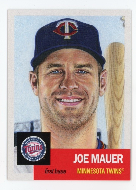 Joe Mauer #75 Baseball Cards 2018 Topps Living trading card — raw and PSA graded price guide