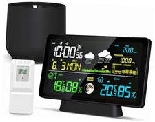 Wireless Rain Gauge and Weather Station, Digital Rain Gauge and Weather Station