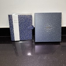 Filofax Indigo Snow A5 Organiser Planner - New & Boxed With Inserts