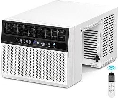 Antarctic Star 12,000 BTU Window Air Conditioners with 6 Modes 24H Timer, U-S...