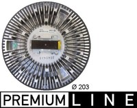 Kupplung KüHlerlüFter Premium Line Mahle Cfc 37 000P FüR Atego Mercedes 203Mm