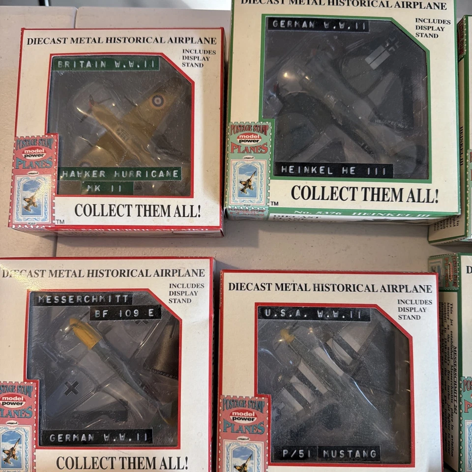 Postage Stamp Planes Lot Of 22 Unopened Boxes - Image 2 of 4