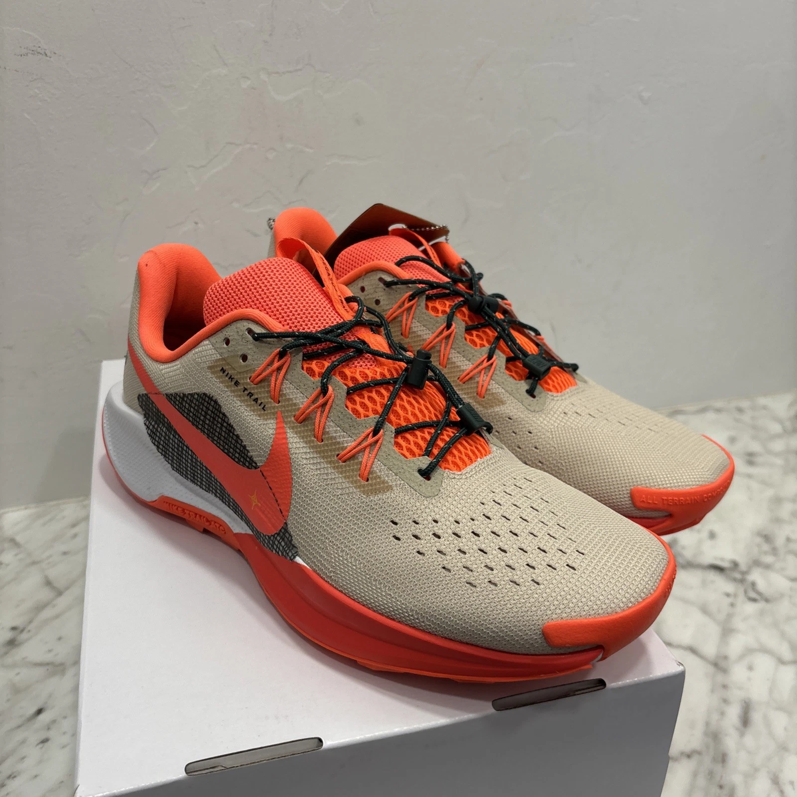 Nike Pegasus 5 ReactX Trail NBY Sand/Coral Women’s Sz 11 / 9.5 Men’s HF0669-900