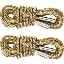 Rhinestone Shoe Laces Round Crystal Glitter Shoelaces for Sneakers Bling Diamond