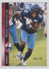 2021 Upper Deck CFL Red 141/165 Ricky Collins Jr #138 0a7