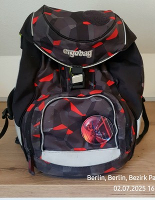 Ergobag pack Schulranzen mit Zubehör, gut erhalten, leichte Gebrauchsspuren