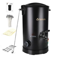 TOAUTO Soy Wax Electric Wax Melter for Candle Making Soap Melting Pot 1100W 110V