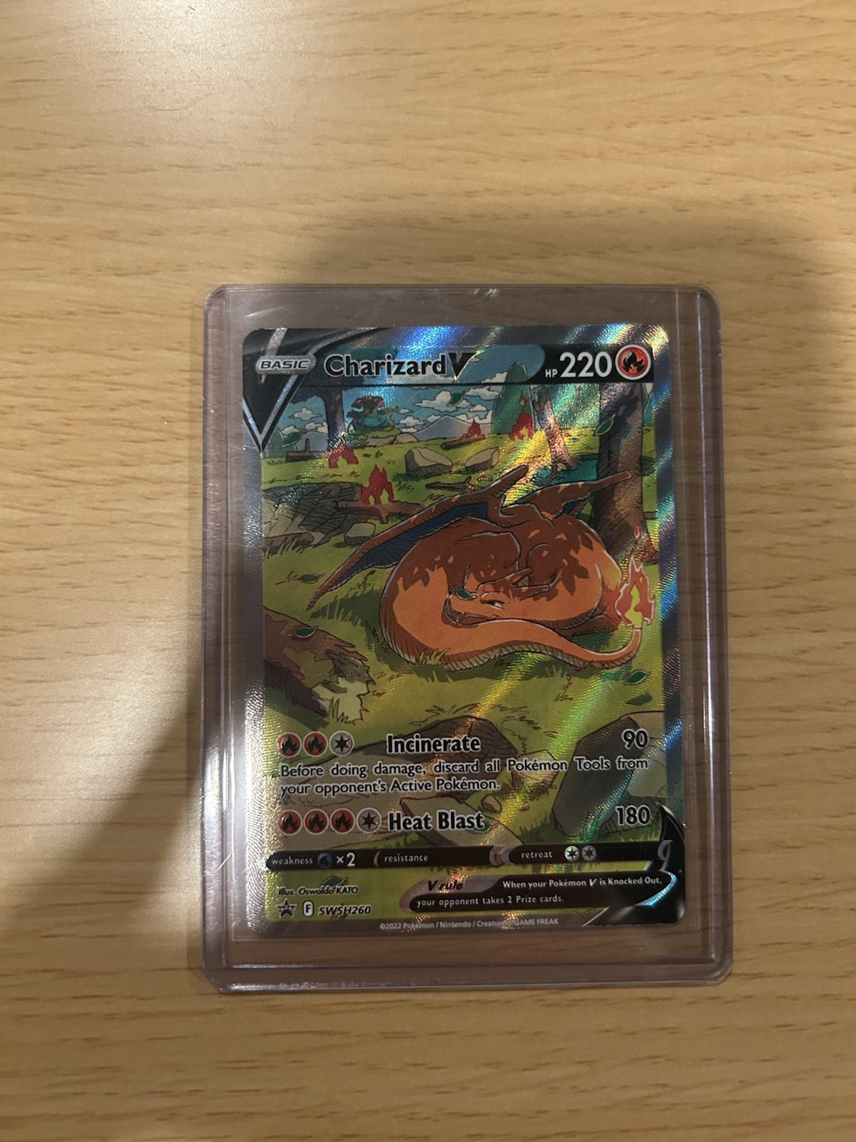 Pokémon TCG Charizard v SWSH