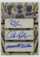 2024 Leaf Metal Triple Gold Super Prismatic 1/1 Darryl Strawberry Auto 14hk