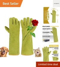Animal Handling Gloves, Bite Proof Cat Gloves, Ideal for Rose Pruning, Garden...