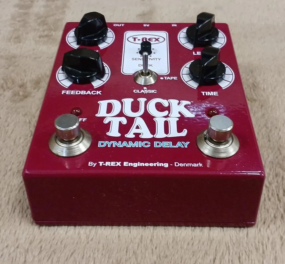 T-REX Duck Tail Dynamic Delay Guitar Effect Pedal - Image 2 of 4