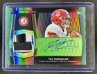 2020 Obsidian Draft Picks Tua Tagovailoa Jersey Auto RC Electric Etch Green #/10