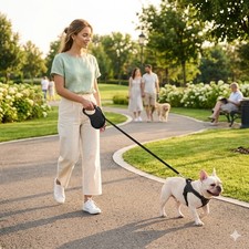 Pet Leash Retractable Dog Leash 16 Ft Dog walking leash for Medium Small Dogs