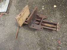 Large Vintage Heavy Duty Joiners Woodworkers Vice 23cm jaws