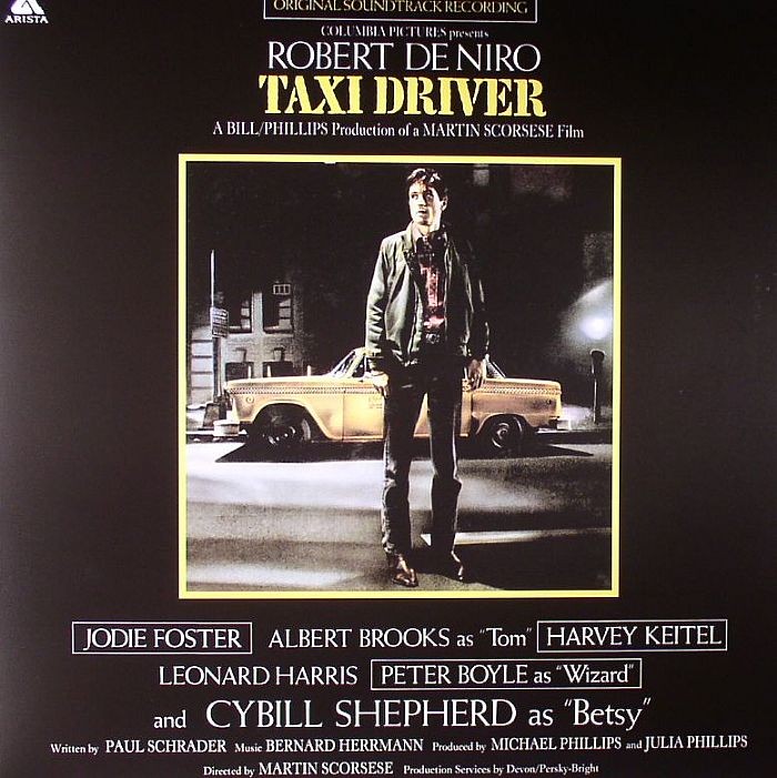 HERRMANN, Bernard - Taxi Driver (Soundtrack) - Vinyl (180 gram vinyl LP)