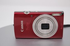 Canon PowerShot ELPH 180 20MP Digital Camera Red 8x Optical Zoom Parts Lens Err