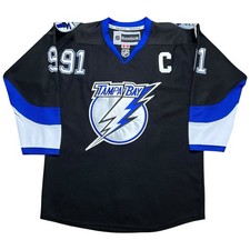 NHL Tampa Bay Lightning Steven Stamkos Reebok Fight Strap Hockey Jersey Sz 48
